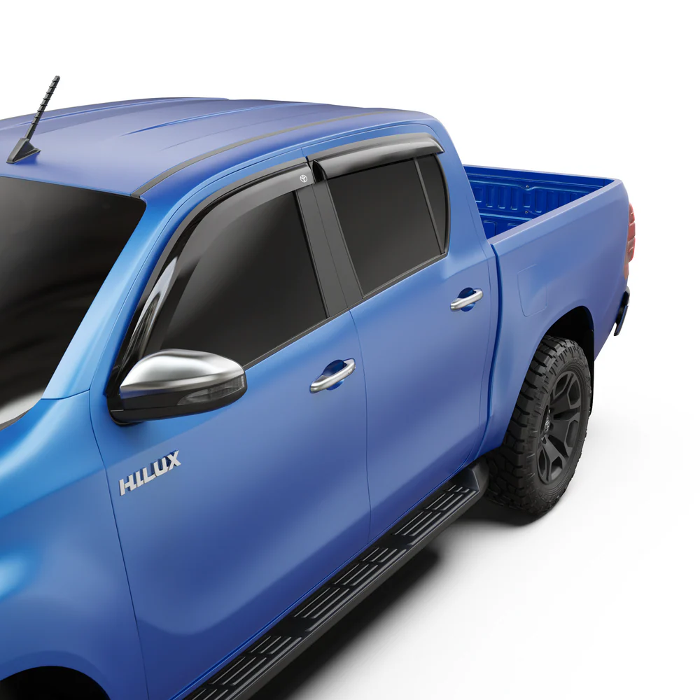 Toyota Hilux (2015-2023) EGR AUTO EGR Slimline Weather Shields - Toyota Hilux 2015-Onwards - Image 4