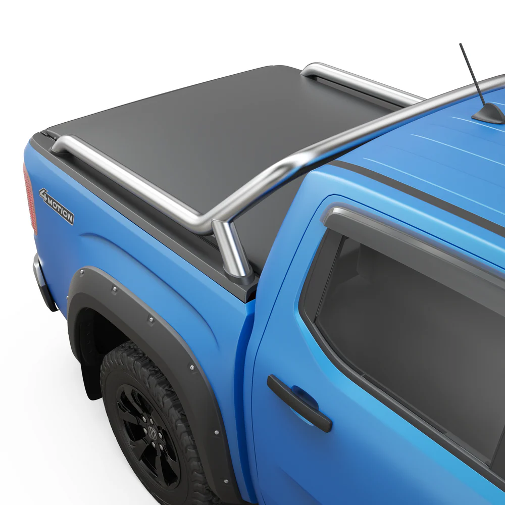 Volkswagen Amarok (2023-2025) EGR AUTO EGR Soft Tonneau Cover - Suits Double Cab 'Style & Panamerica' - Long Leg Sports Bar - Volkswagen Amarok NF 2023-Onwards - Image 4