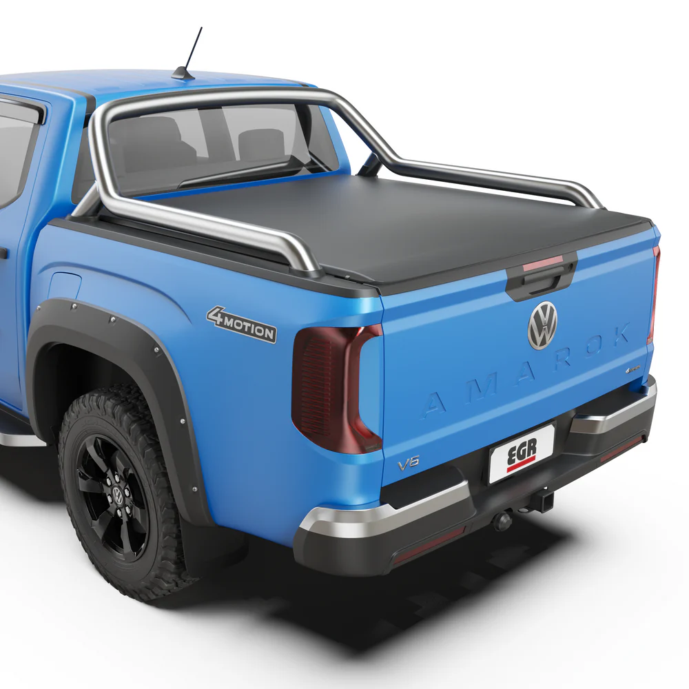 Volkswagen Amarok (2023-2025) EGR AUTO EGR Soft Tonneau Cover - Suits Double Cab 'Style & Panamerica' - Long Leg Sports Bar - Volkswagen Amarok NF 2023-Onwards - Image 5