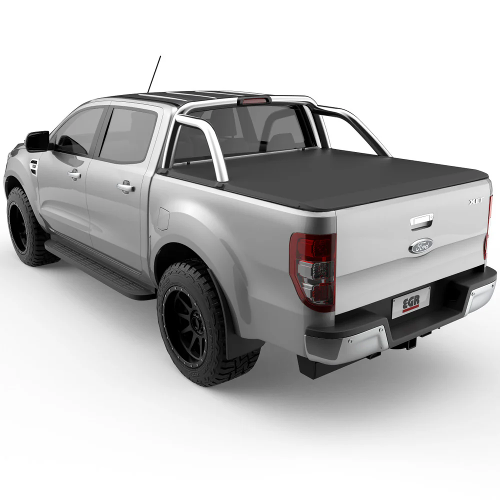 Ford Ranger (2011-2015) EGR AUTO EGR Soft Tonneau Cover - XLT Sports Bars - Ford Ranger PX