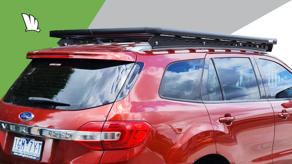 Ford Everest (2015-2022) Wagon Wedgetail Platform Roof Rack - Image 3
