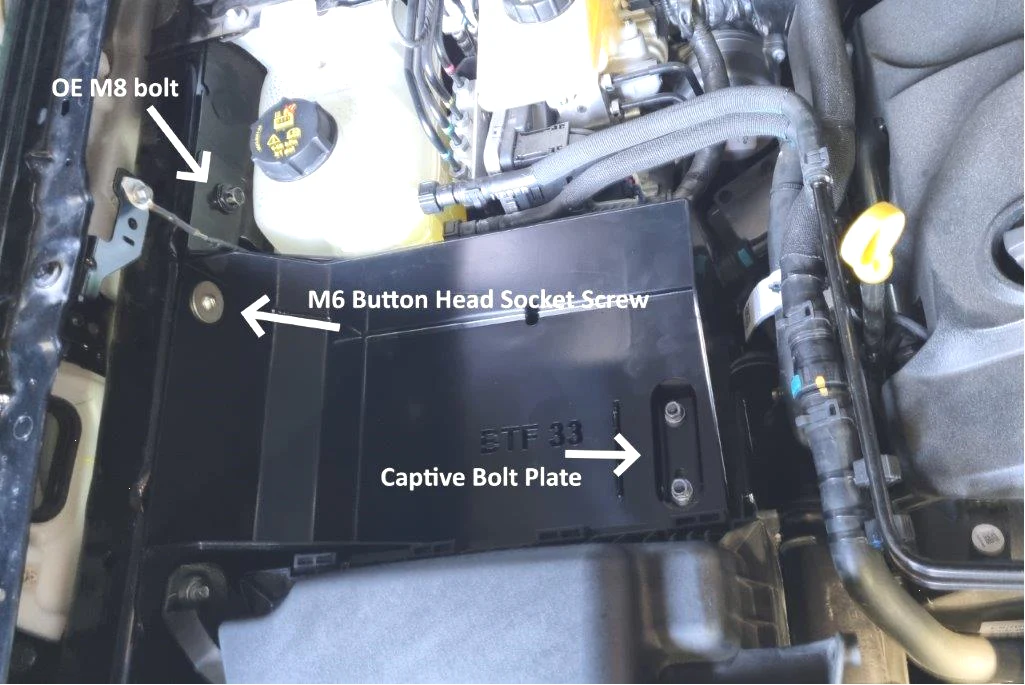 Ford Ranger (2022-2025) RA New Generation Next Generation Ranger Outback Accessories Battery Tray - Image 2