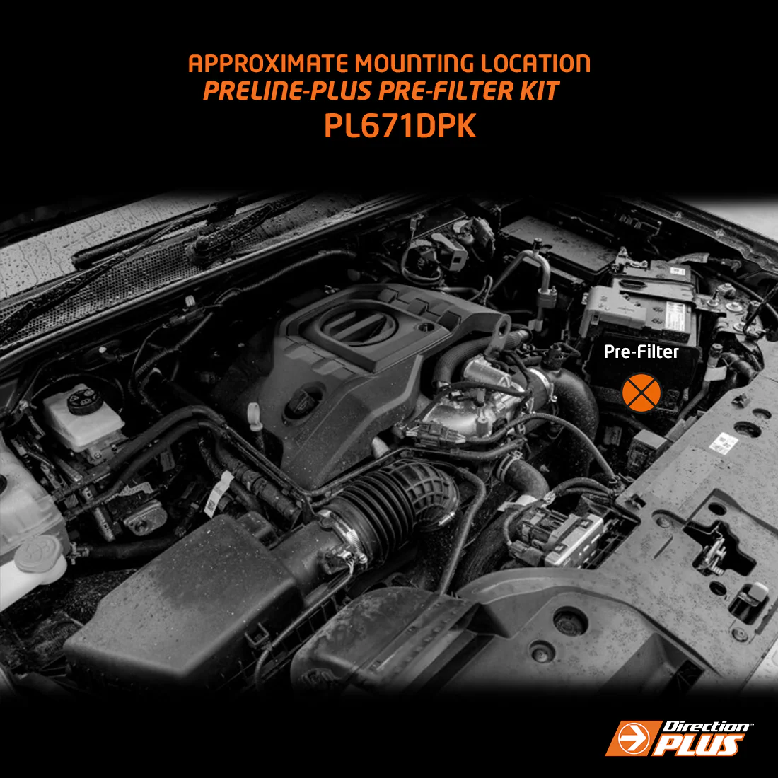 Ford Everest (2022-2025) RA Next Gen Direction Plus PRELINE-PLUS KIT PL671DPK - Image 3