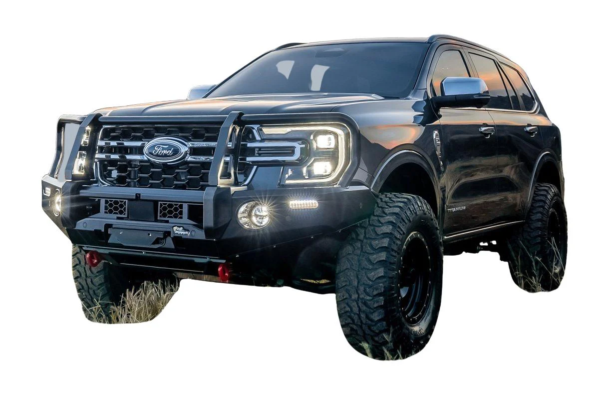 Ford Everest (2022+) New Gen Deluxe Commercial Bull Bar - BBCD115 - Image 3