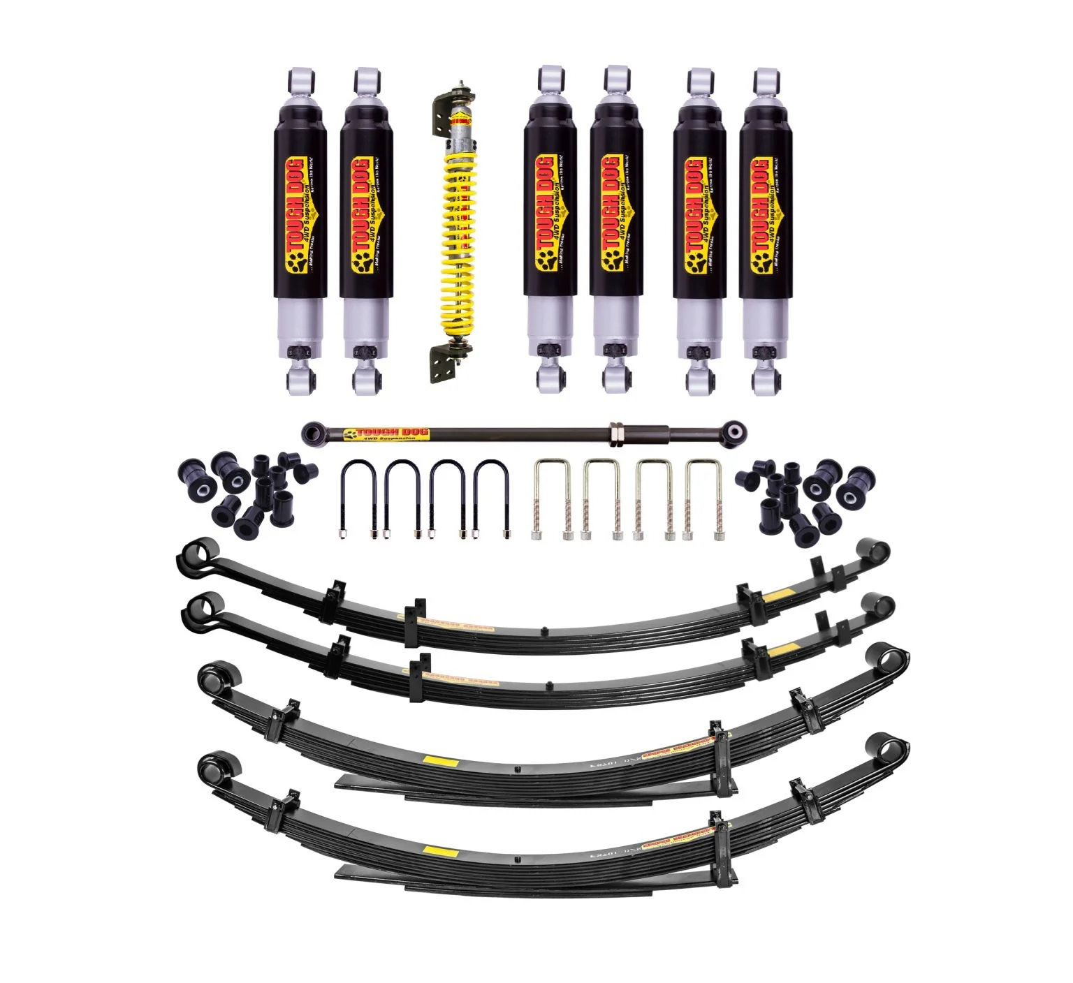 Ford F250 (2001-2005) Tough Dog 4″ Suspension Lift Kit - Leaf/Leaf