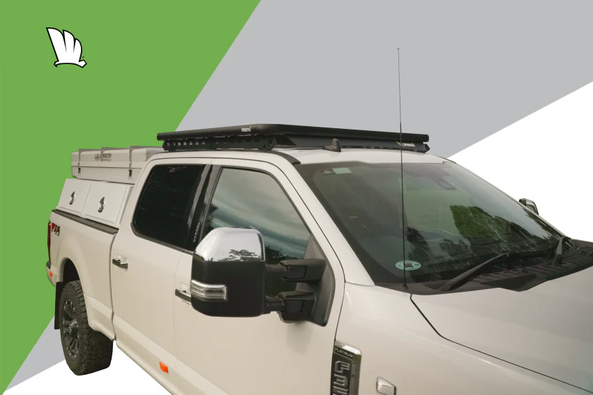 Ford F250 F350 F450 (2017-2025) Dual Cab Wedgetail Platform Roof Rack - Image 3