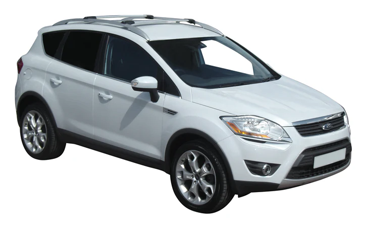 Ford Kuga (2012-2013) 5 Door SUV 2012 - 2013 (Raised Rails) Aero RailBar Yakima Roof Rack