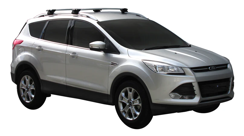 Ford Kuga (2013-2016) 5 Door SUV May 2013 - 2016 (Raised Rails) Aero ThruBar Yakima Roof Rack