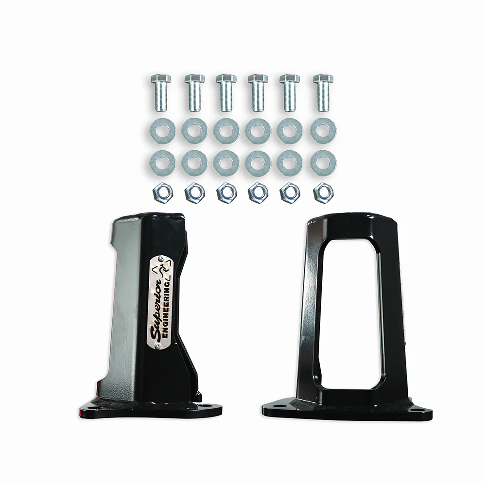 Ford Maverick (1988-1994) Superior Engineering Superior Shock Tower Lift Kit 65mm Lift Suitable For Nissan Patrol GQ (Comp Style) (Kit) - NISSHKTOW-GQ-65-XXX
