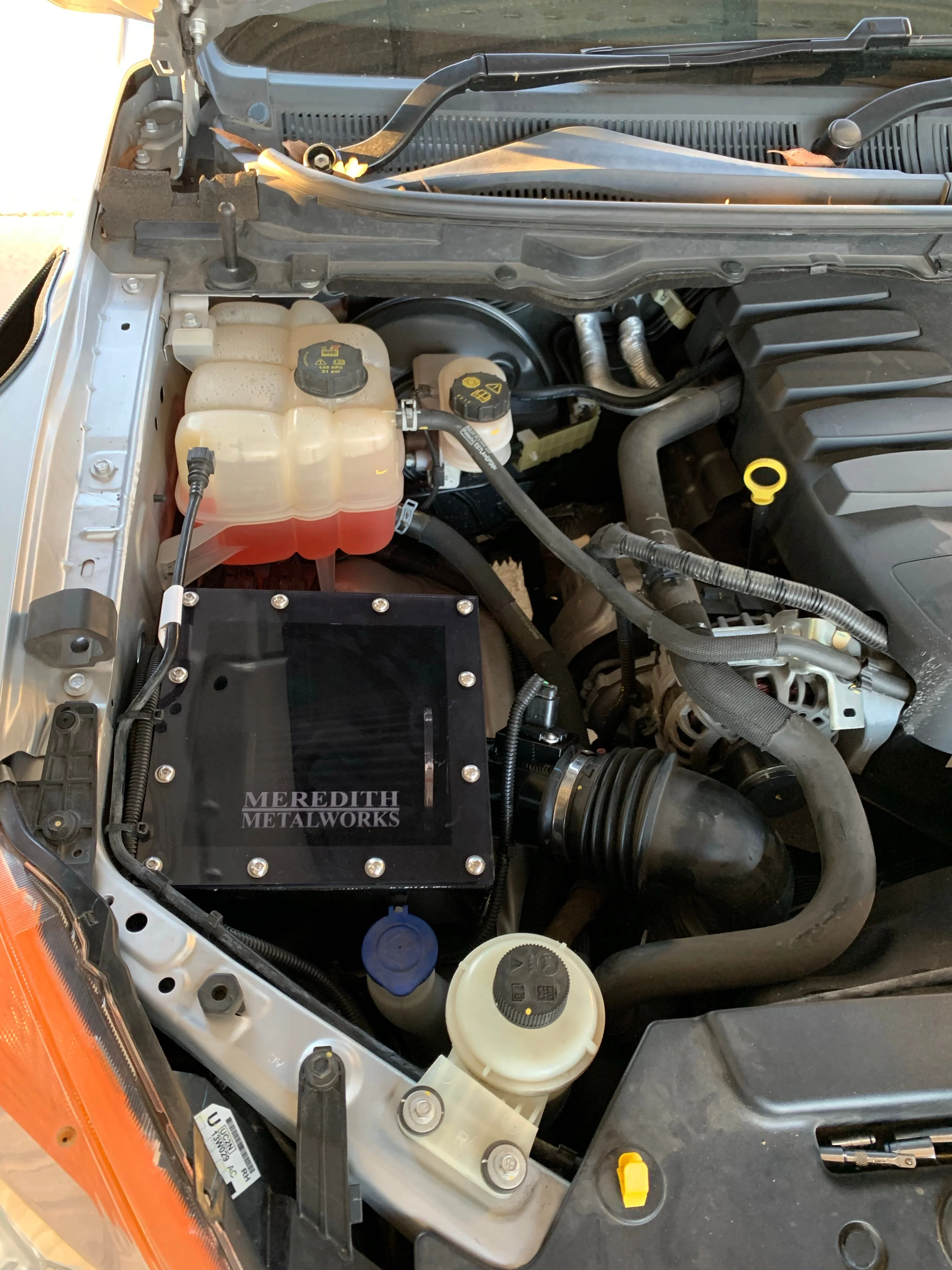 Ford Ranger (2012-2021) PX RANGER 3.2/2.2L Aluminium Airbox - Meredith Metal Works - Image 2