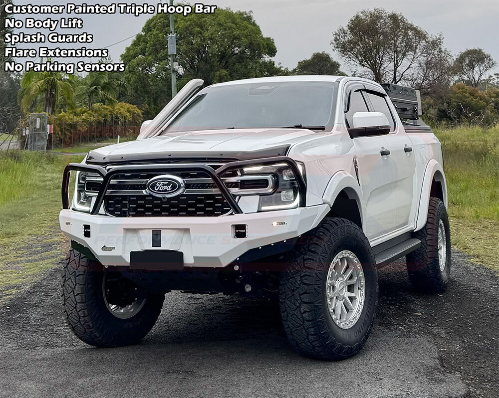 Ford RANGER (05/2022 - ON) NEXT GEN Ambush Triple Hoop Bullbar