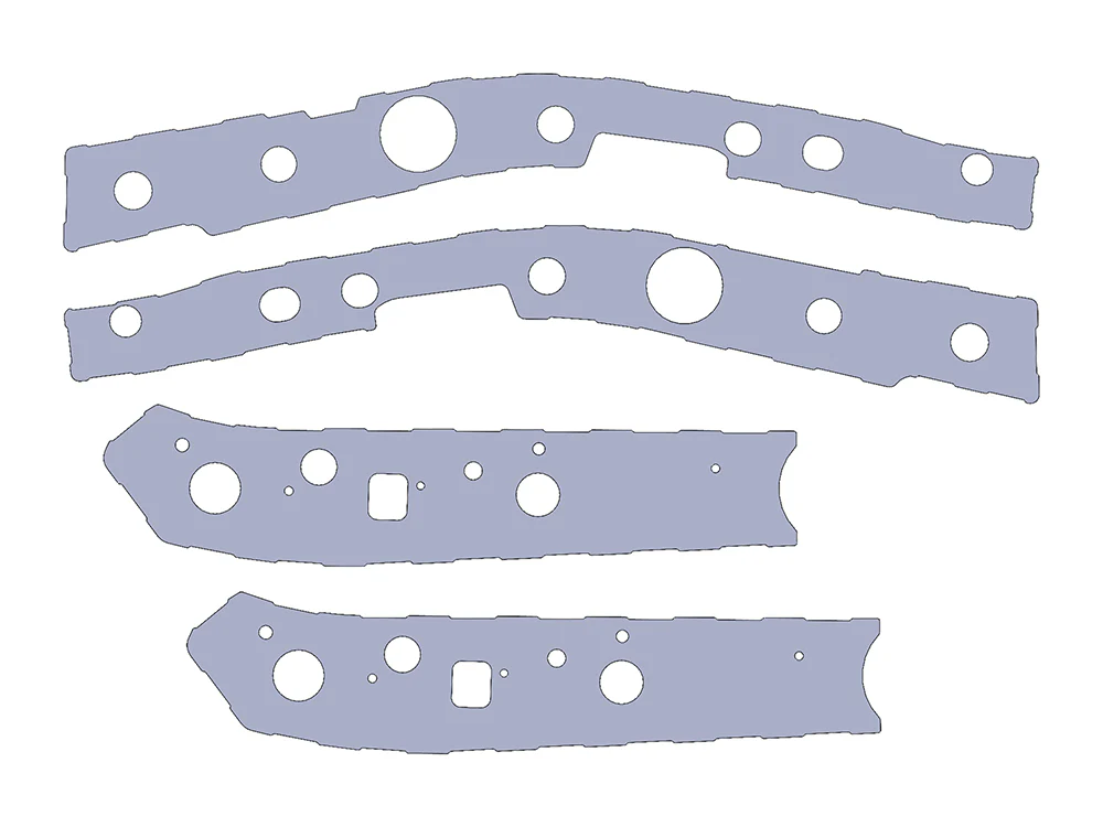 Ford Ranger (07/2015-08/2018) Superior Engineering Superior Chassis Brace/Repair Plate Suitable For Ford Ranger PXI-PXII-PXIII/Mazda BT-50 Extra Cab Only (Kit) - CBWD-B-RAN03-B