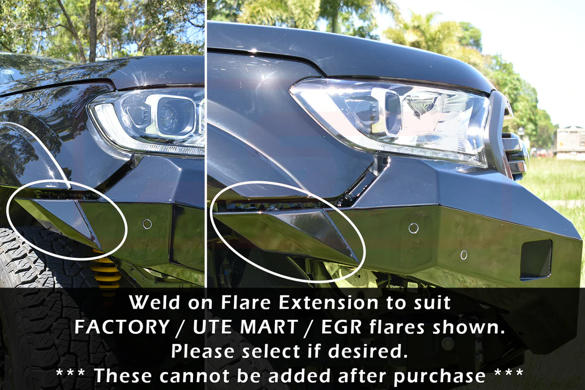 Ford RANGER (10/2011 - 7/2018) PX MK1 - PX MK2 PX MK2 8/2015-7/2018 Ambush Single Hoop Bullbar - Image 4