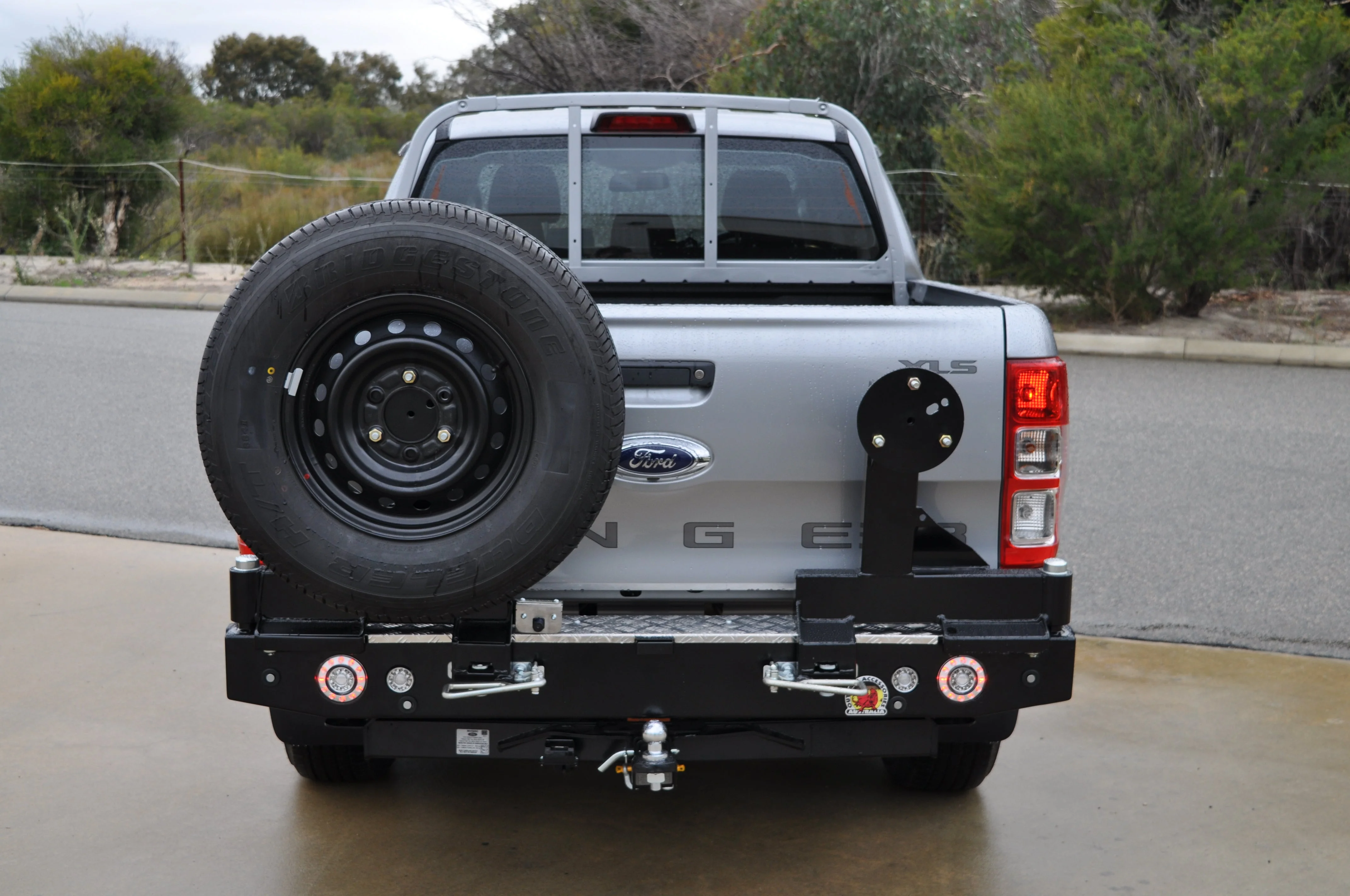 Ford Ranger (2015-2018) PX2 Outback Accessories Rear Bar (SKU: TWCFR2)