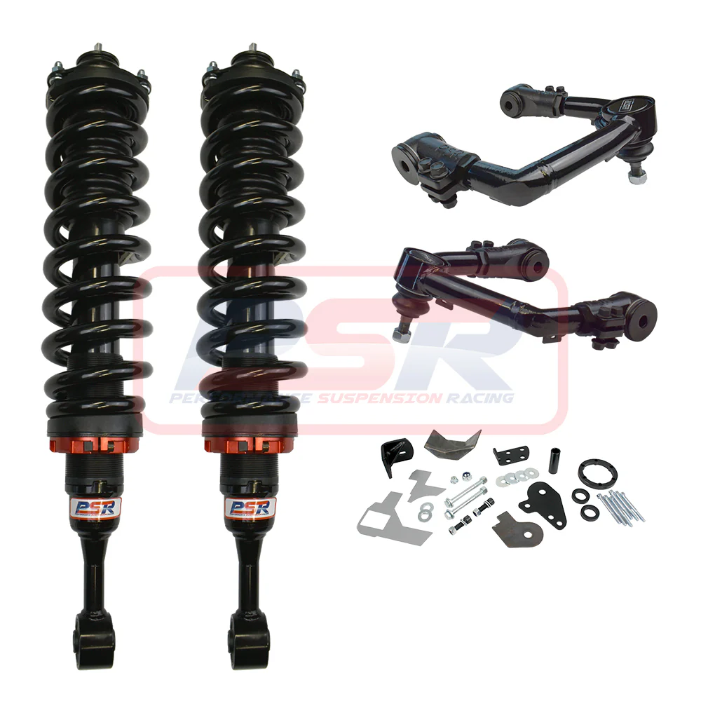Ford Ranger (2012-2018) PX1/PX2 PSR suspension front lift kit -  2-5" Front Adjustable Struts, control arms and diff drop - Image 2
