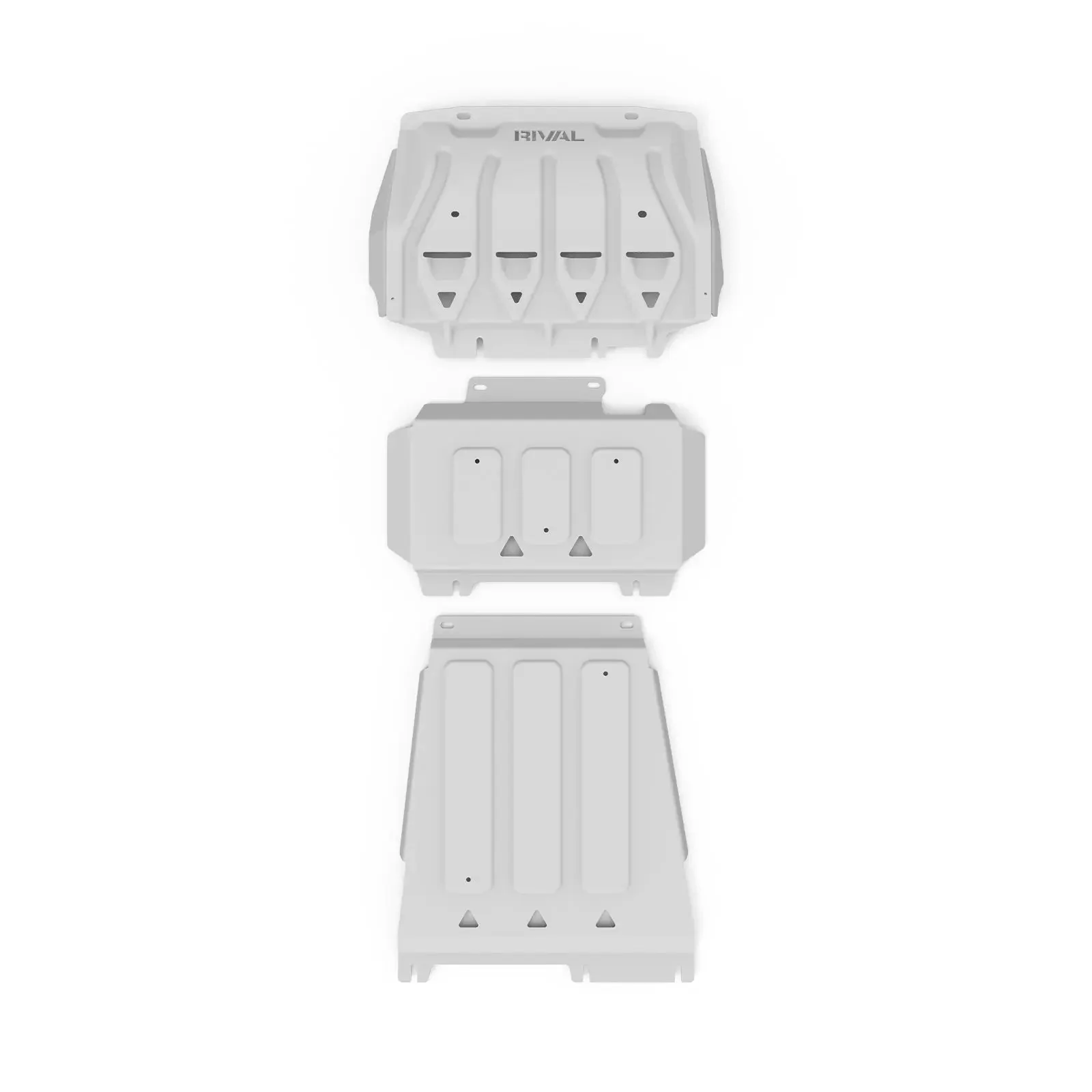 Ford Ranger (2012–2022) PX1/PX2/PX3 Set of 3 Aluminum Bash Plates