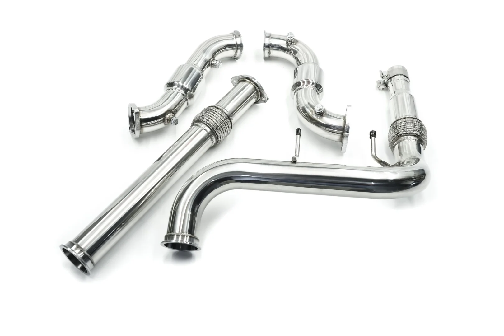 Ford Ranger (2022-2025) Raptor MY22 NEXT GEN 3" Downpipes / Dump Pipes - Image 6