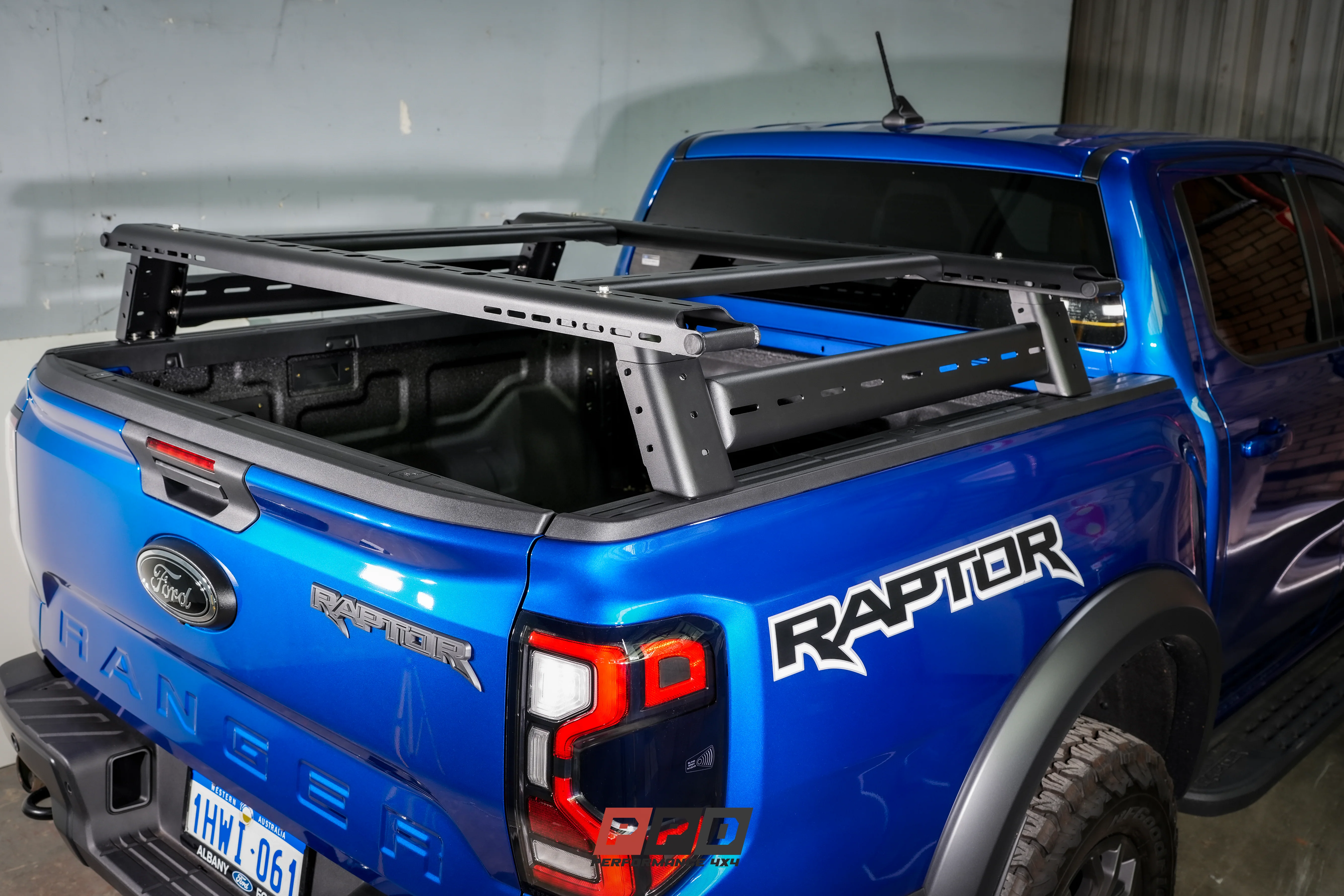 Ford Ranger (2022-2025) XLT / XLS / RAPTOR OzRoo Tub Rack - Image 2