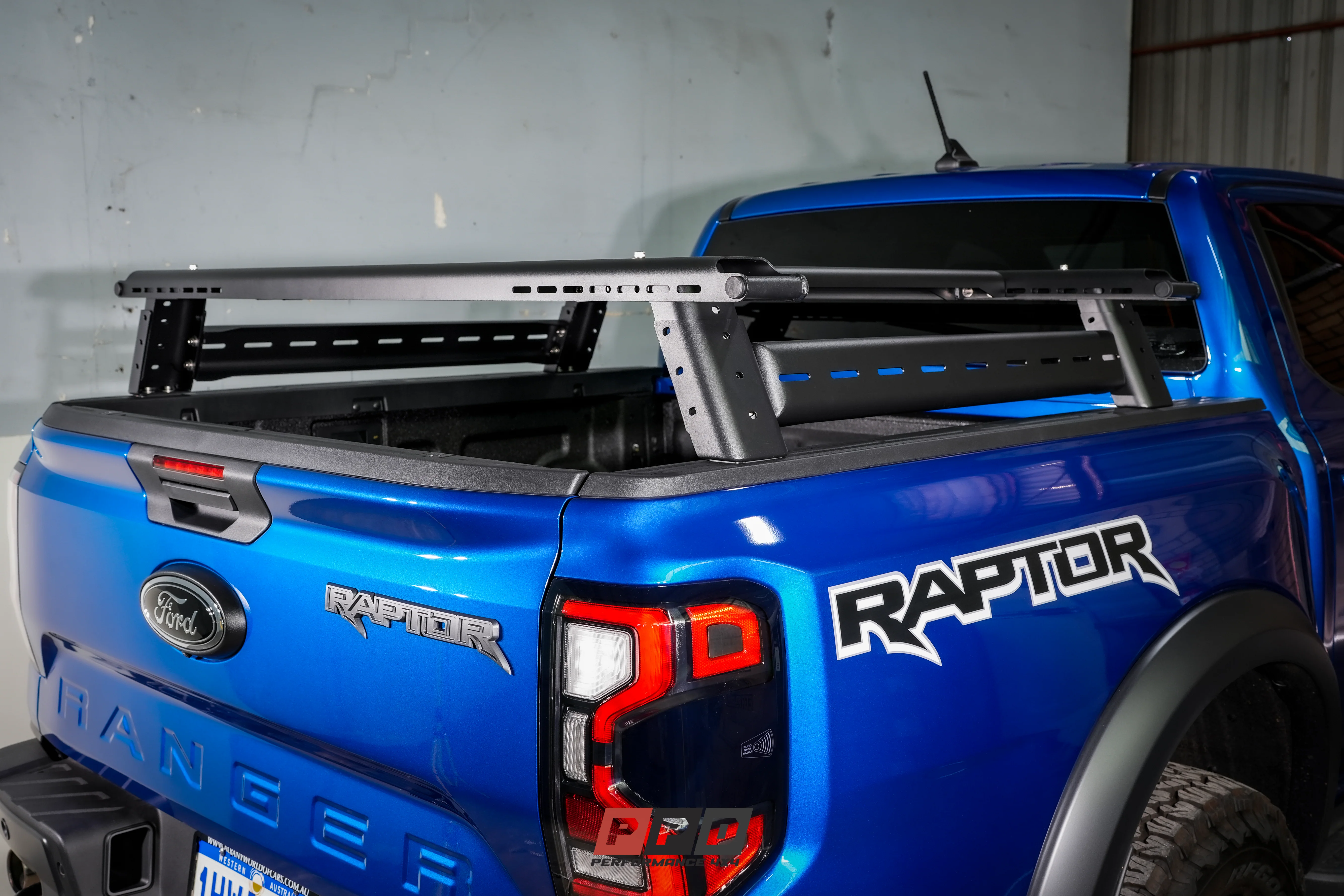 Ford Ranger (2022-2025) XLT / XLS / RAPTOR OzRoo Tub Rack - Image 7