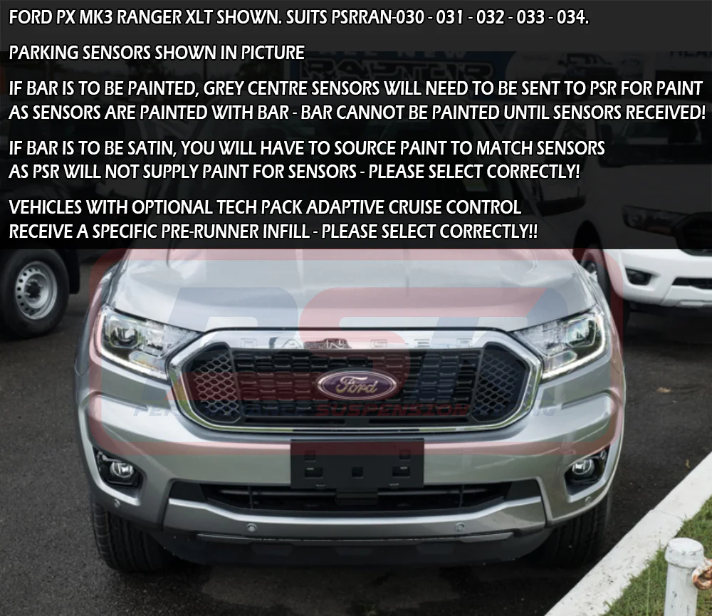 Ford RANGER (8/2018 - ON) PX MK3 8/2018-ON Ambush Single Hoop Bullbar - Image 14