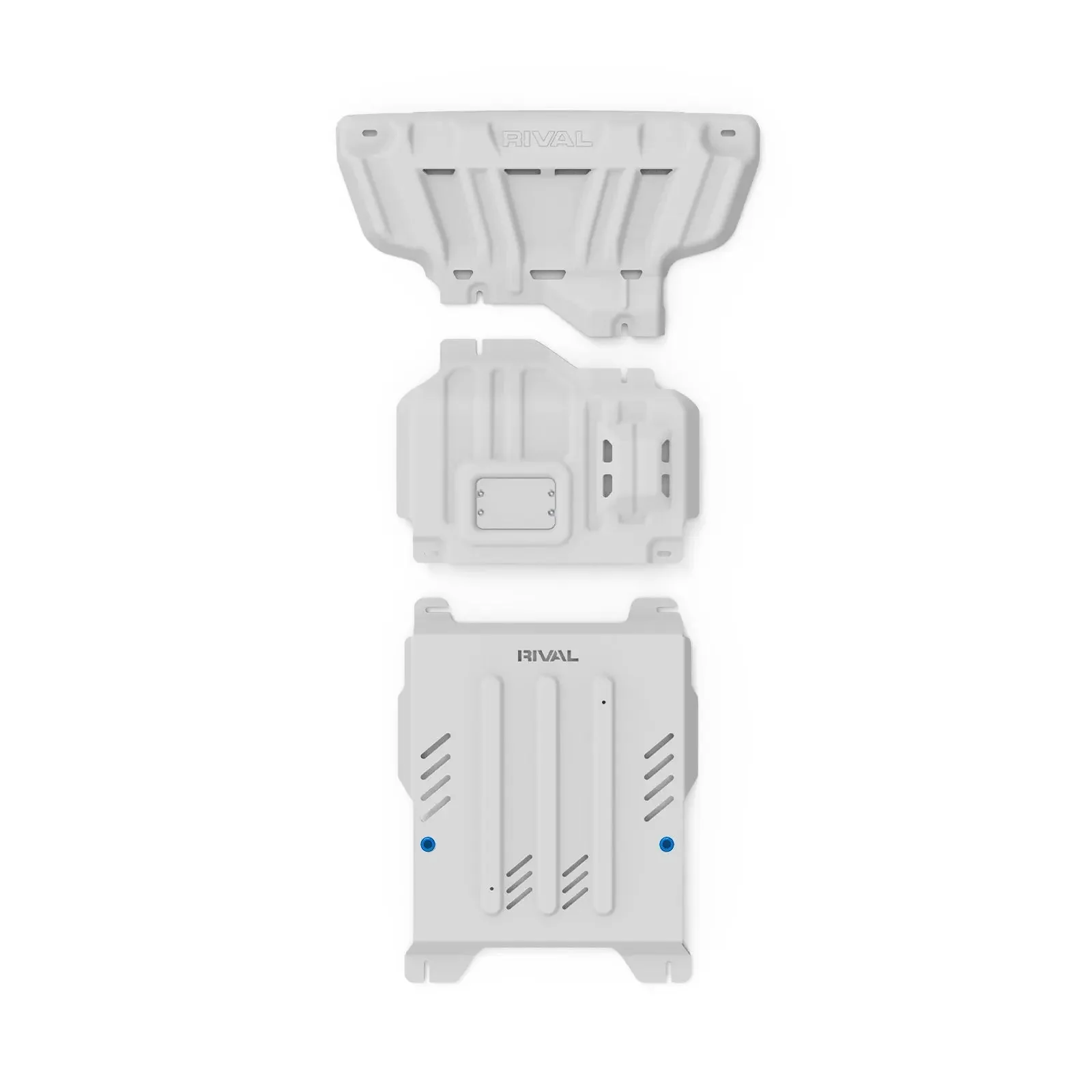 Ford Ranger (2022-2025) Set of 3 Aluminum Bash Plates Ford Ranger Next Gen / Ford Everest Next Gen / Amarok (2023-Present)
