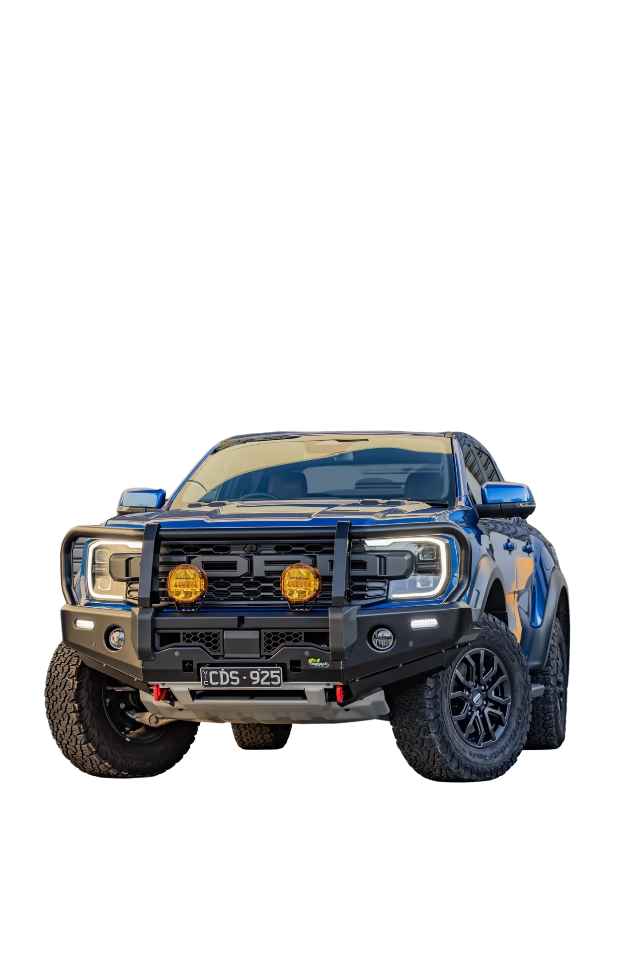 Ford Ranger Raptor (2022+) New Gen Premium Deluxe Bull Bar - BBP111 - Image 5