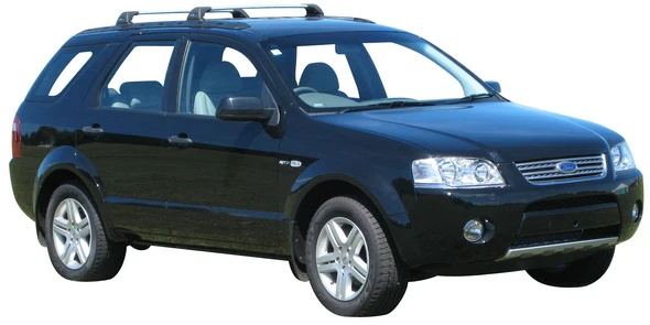 Ford Territory (2004-2011) 5 Door SUV Apr 2004 - 2011 (Flush Rails) Aero FlushBar Yakima Roof Rack