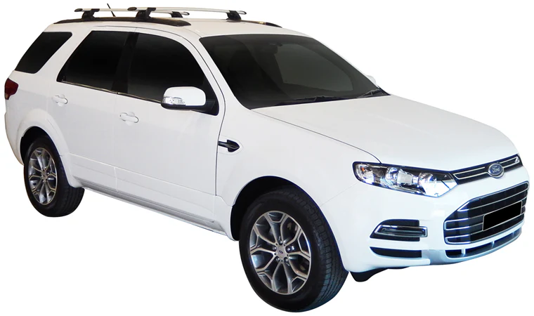 Ford Territory (2011-2023) 5 Door SUV 2011 - 2023 (Flush Rails) Aero ThruBar Yakima Roof Rack