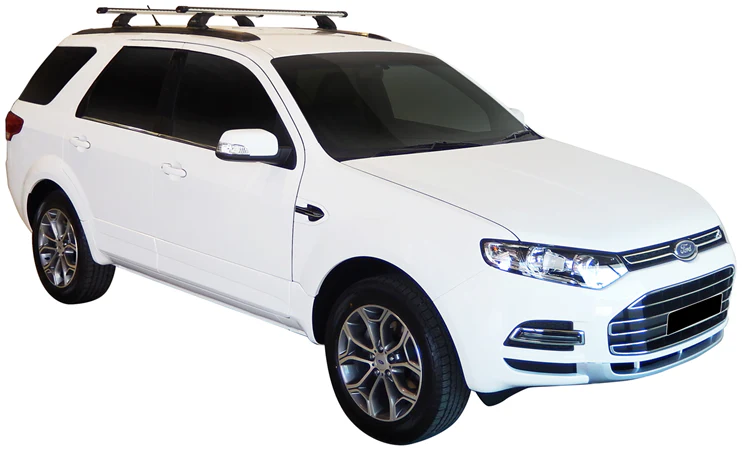 Ford Territory (2011-2023) 5 Door SUV 2011 - 2023 (Flush Rails) Yakima HD Through Bar Yakima Roof Rack