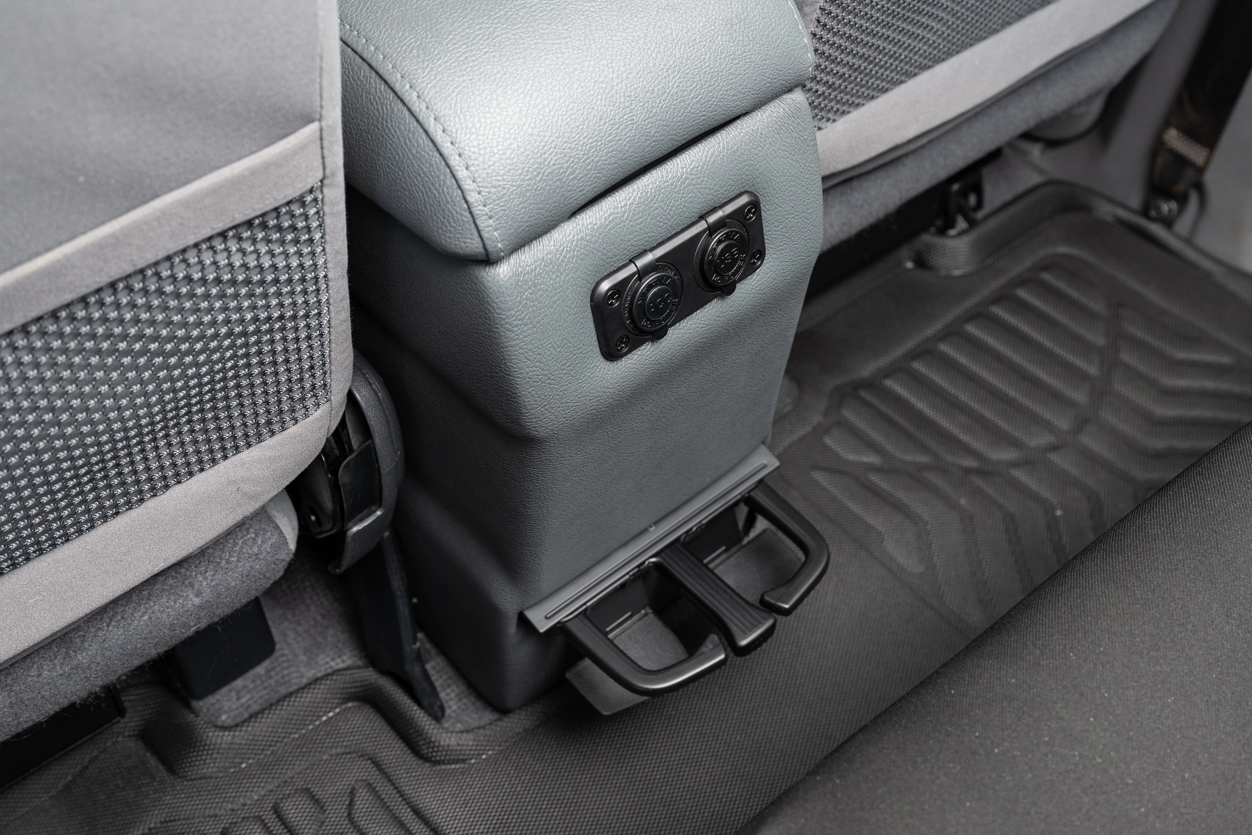 Toyota Landcruiser (2002-2025) 70 Series Full Length Centre Console – with Universal Wireless Phone Charger - Image 11
