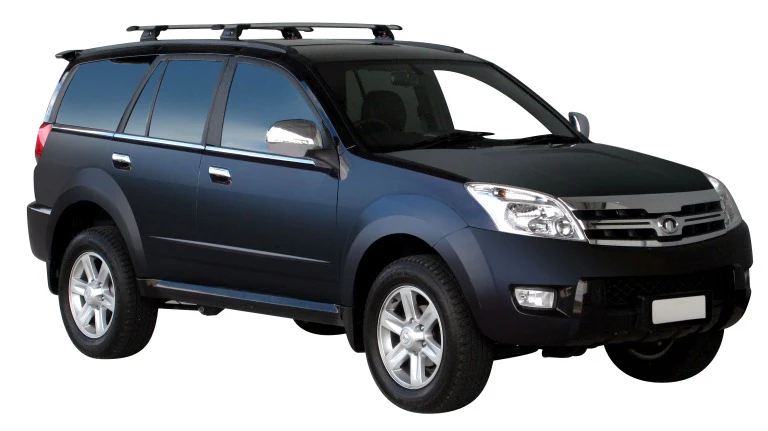 Great Wall (2009-2023) X200 5 Door SUV Oct 2009 - 2023 (Factory Tracks) Aero ThruBar Yakima Roof Rack