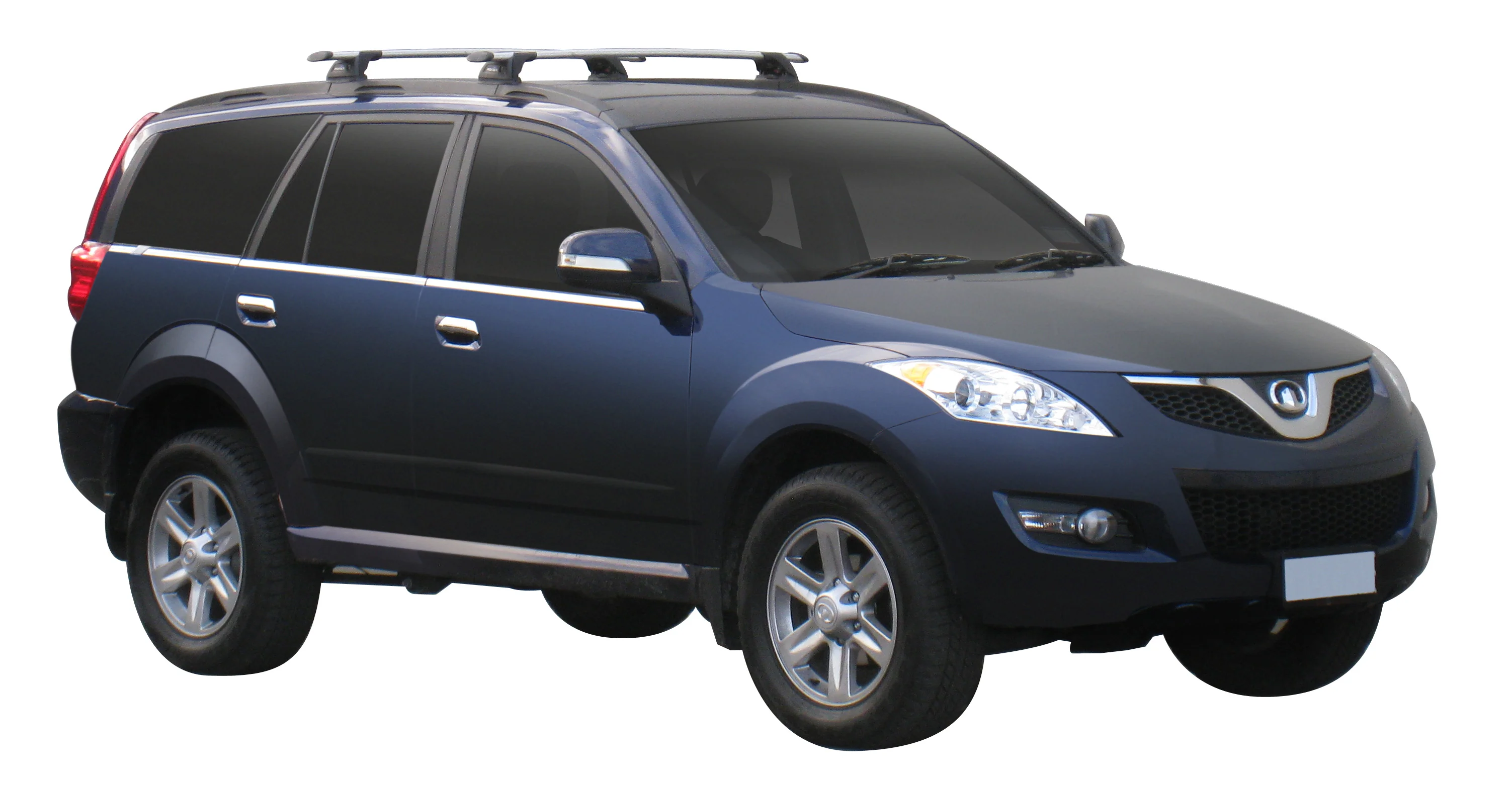 Great Wall (2011-2022) X200 5 Door SUV Jun 2011 - 2022 (Naked Roof) Aero ThruBar Yakima Roof Rack