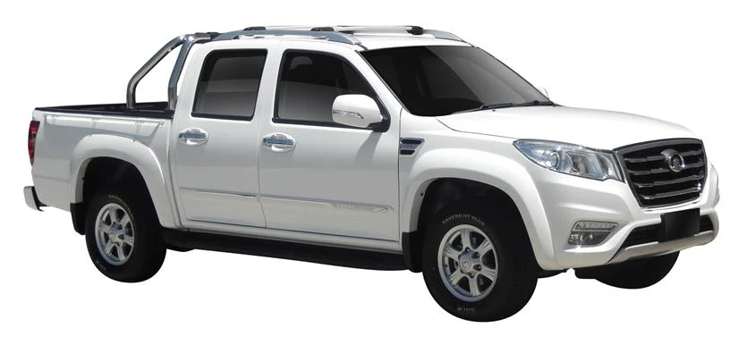 Great Wall (2016-2023) Steed Double Cab 4 Door Ute 2016 - 2023 (Raised Rails) Aero RailBar Yakima Roof Rack