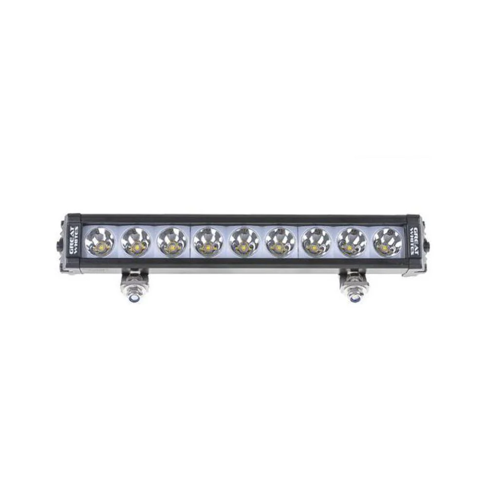 GREAT WHITES attack 9 led driving light bar backlit 11-32v - GWB5094 - sale - Image 3