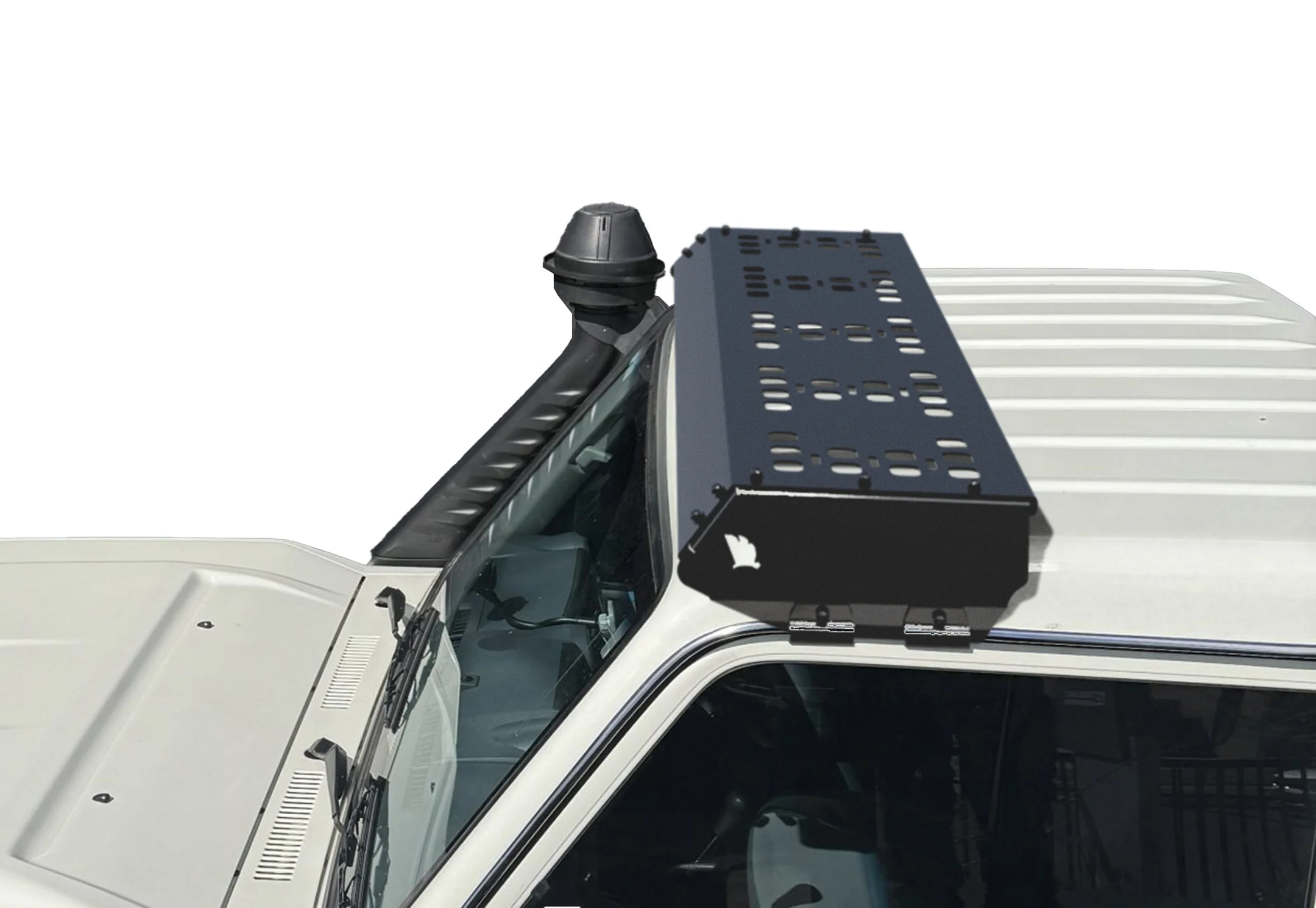 Gutter Mounted Roof Visor/ Light Mount To 70 Series Landcruisers Wedgetail - Image 2