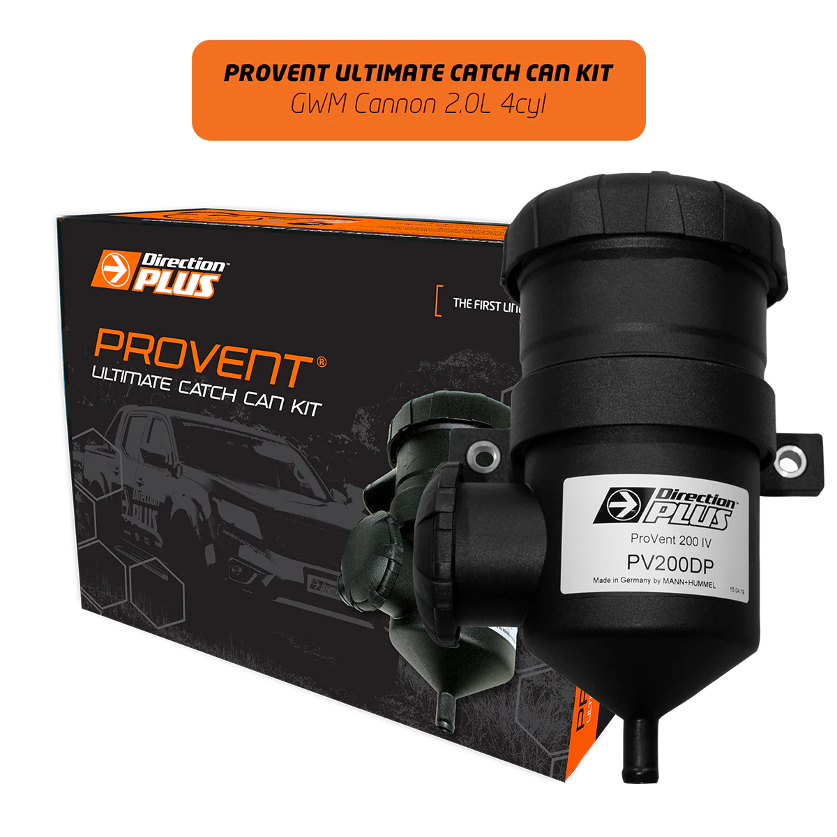 GWM Cannon (2020-2025) PROVENT Catch Can Oil Separator Kit - PV655DPK - Image 2
