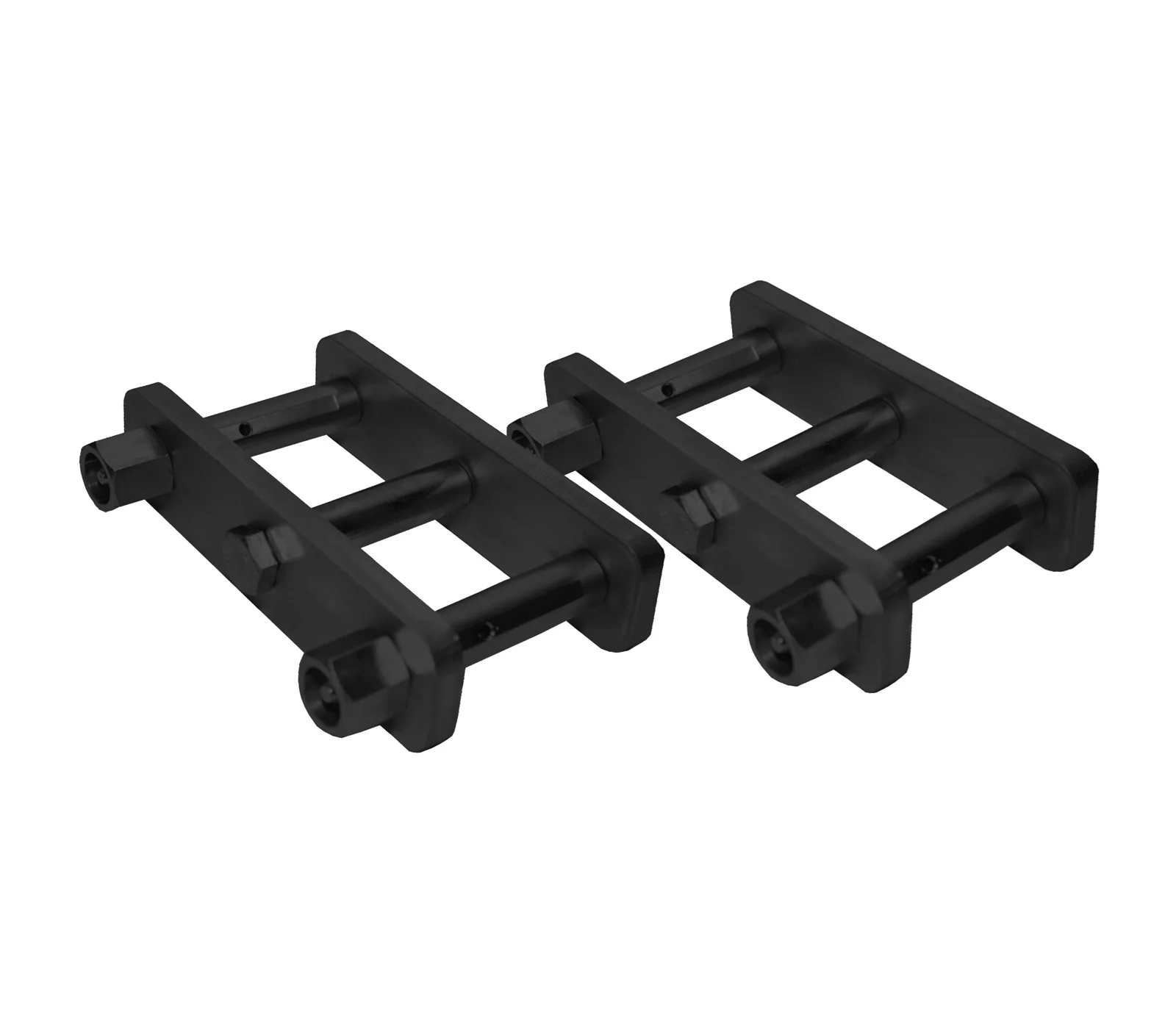 GWM Ute (2009-2016) V200; 240 2.4L 6/2009-2016 Roadsafe Extended Rear Shackles - Holden Rodeo 83-03 and Jackaroo 86-91, GWM Ute 06-16
