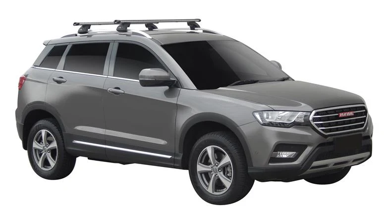Haval H6 (2016-2022) 5 Door SUV 2016 - 2022 (Raised Rails) Yakima HD Through Bar Yakima Roof Rack