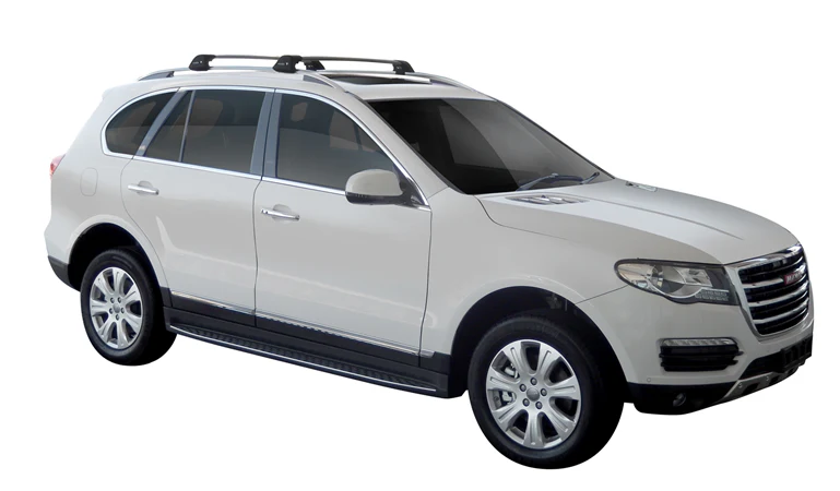 Haval H8 (2015-2022) 5 Door SUV 2015 - 2022 (Raised Rails) Aero FlushBar Yakima Roof Rack