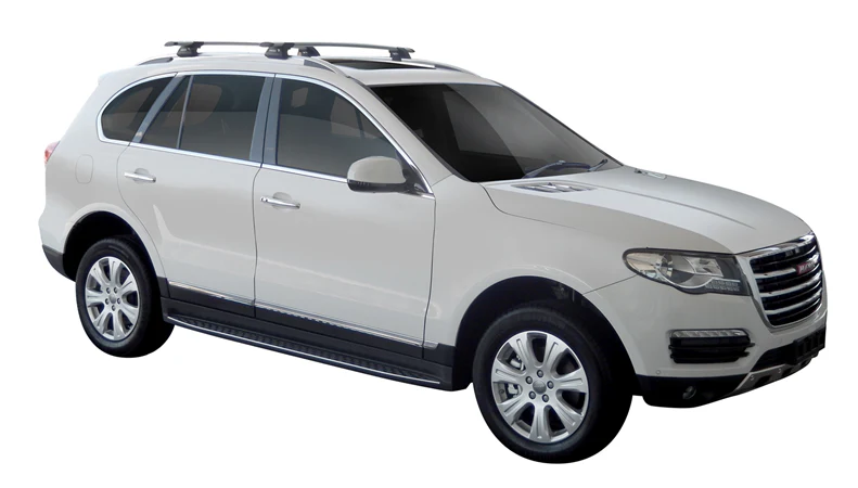 Haval H8 (2015-2022) 5 Door SUV 2015 - 2022 (Raised Rails) Aero ThruBar Yakima Roof Rack