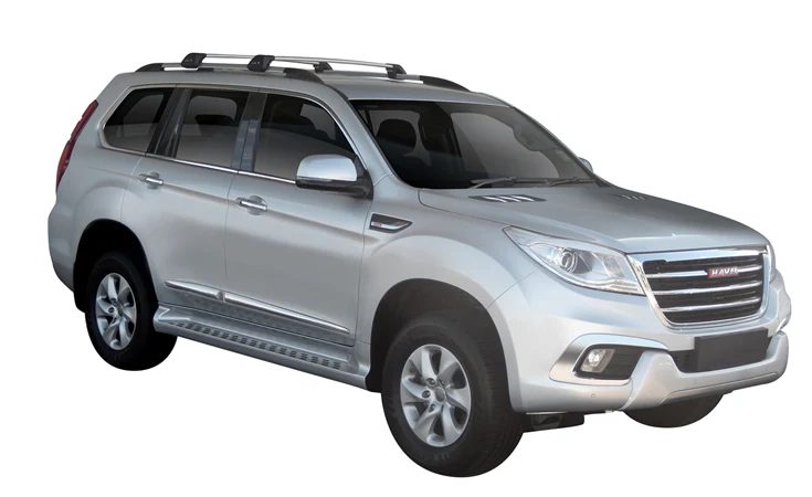 Haval H9 (2015-2017) 5 Door SUV 2015 - 2017 (Raised Rails) Aero FlushBar Yakima Roof Rack