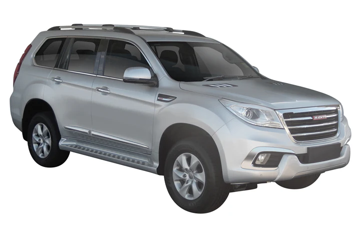 Haval H9 (2015-2017) 5 Door SUV 2015 - 2017 (Raised Rails) Aero RailBar Yakima Roof Rack