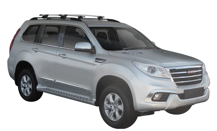 Haval H9 (2015-2017) 5 Door SUV 2015 - 2017 (Raised Rails) Aero ThruBar Yakima Roof Rack