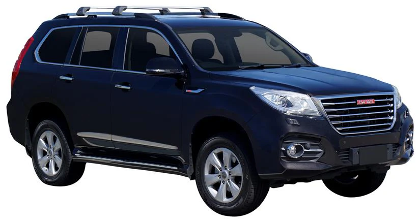 Haval H9 (2018-2022) 5 Door SUV 2018 - 2022 (Raised Rails) Aero FlushBar Yakima Roof Rack