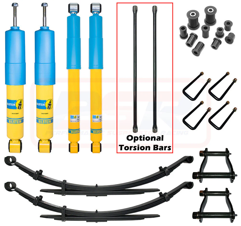 Toyota Hilux (1997-2004) PSR N60 Torsion / Leaf Bilstein 2" Lift Kit