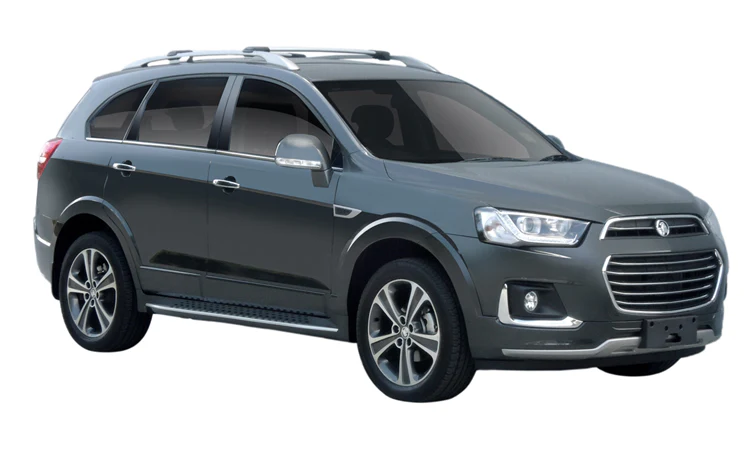 Holden Captiva (2016-2020) LT/LTZ 5 Door SUV 2016 - 2020 (Raised Rails) Aero RailBar Yakima Roof Rack