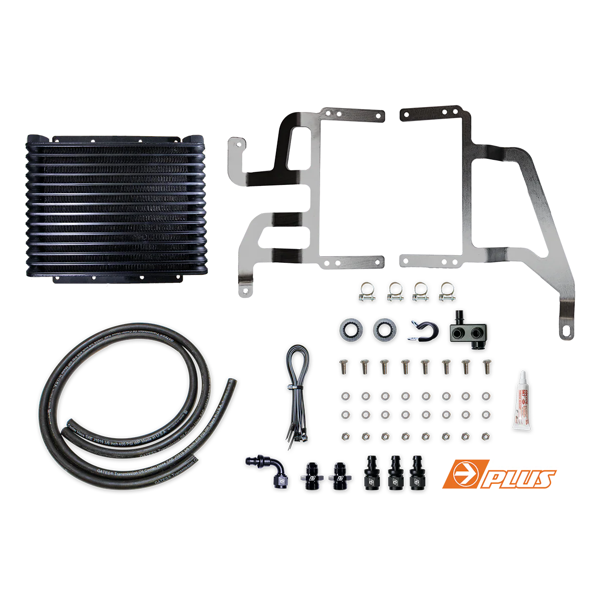 Holden Colorado (2012-2020) RG TransChill Arctic Black Transmission Cooler Kit Colorado (TCB602DPK)