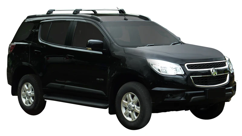 Holden Colorado (2013-2016) 7 5 Door SUV 2013 - 2016 (Flush Rails) Aero FlushBar Yakima Roof Rack