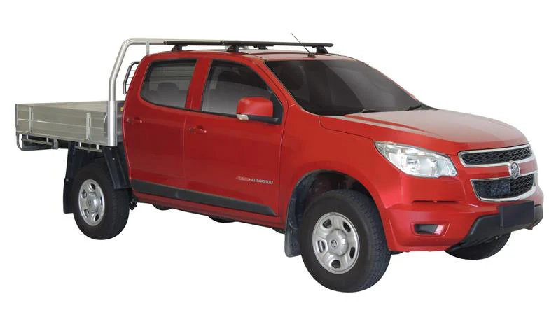 Holden Colorado (2016-2020) LTZ Crew Cab 4 Door Ute Sep 2016 - 2020 (Naked Roof) LockNLoad TrimHD Bar 1250 mm Yakima Roof Rack