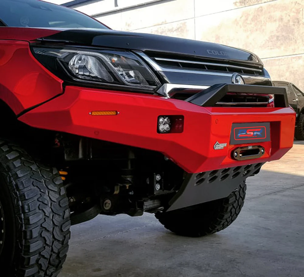 Holden Colorado (6/2012-2020) RG RG2 Ambush Sheet Metal Hoop Bullbar - Image 3
